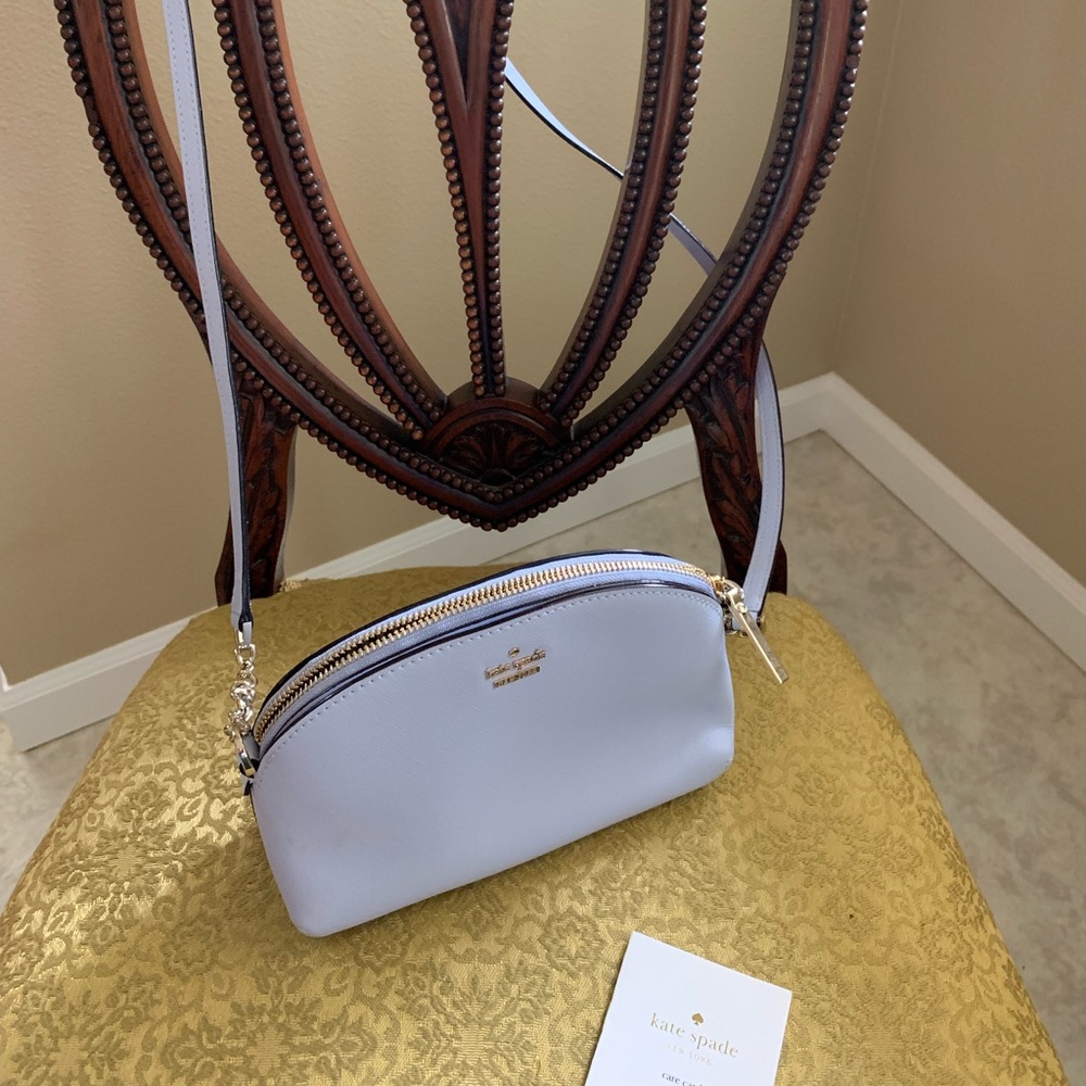 Kate Spade Light blue dome cross body bag